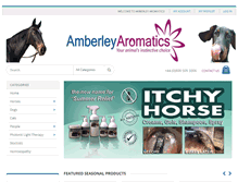 Tablet Screenshot of amberleyaromatics.com
